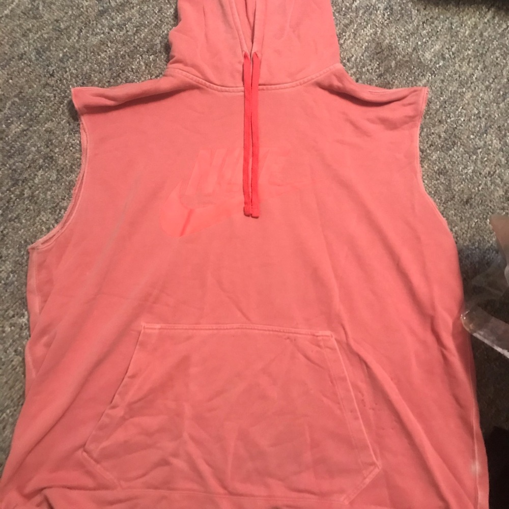VINTAGE Nike Air sleeveless pullover hoodie sweatshirt men’s size xxl
